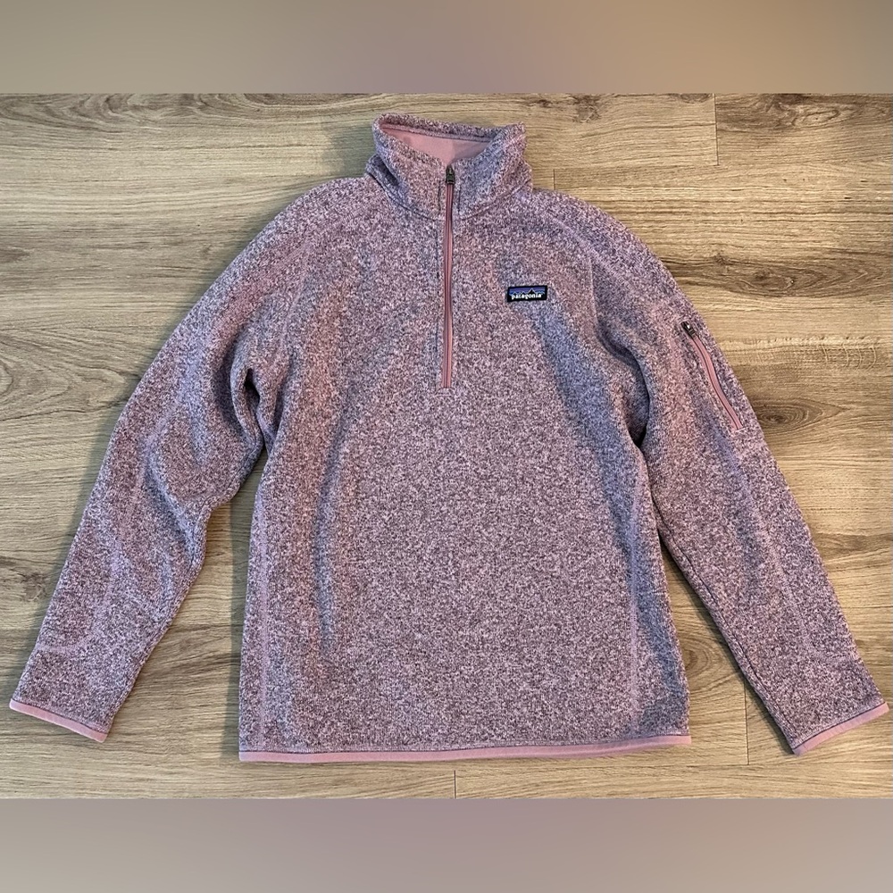 Patagonia Better Sweater 1/4 Zip Fleece Pullover - like new